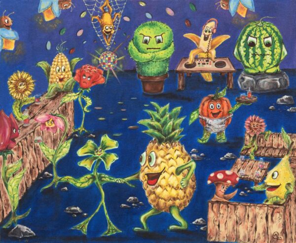 PARTY|(Oil on canvas)