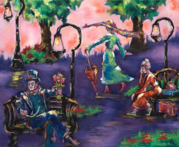 ANTICIPATION|(Oil on canvas)