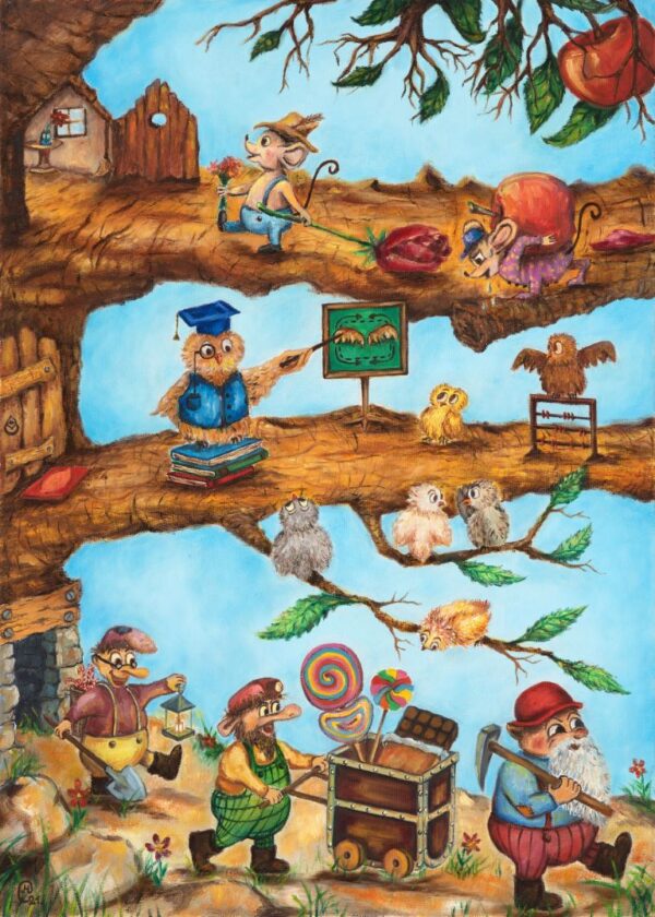 TREE OF LIFE|(Oil on canvas)