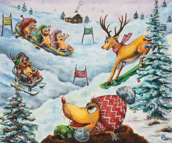 SLOPES|(Oil on canvas)