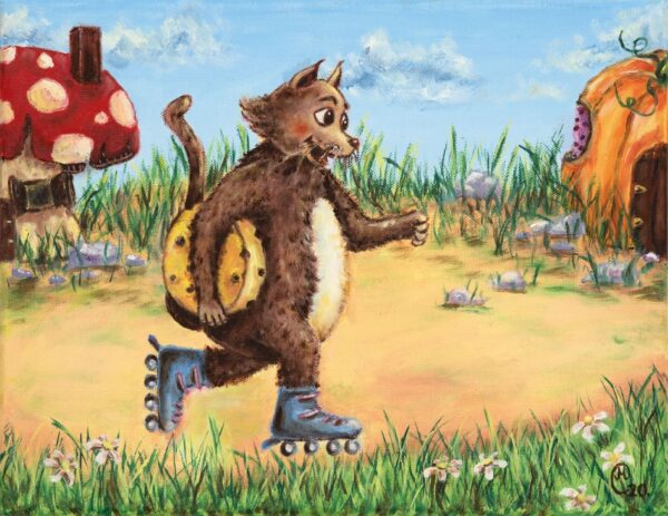 RUN PART 2|(Oil on canvas)