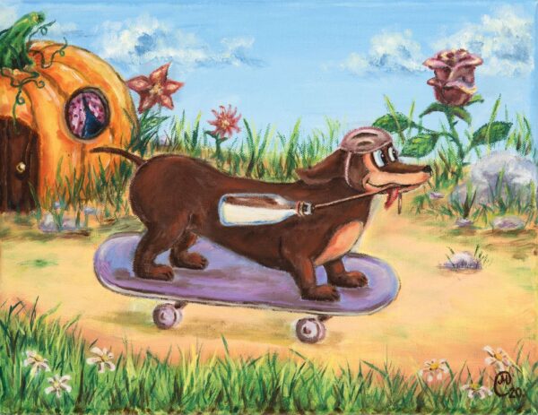 RUN PART 3|(Oil on canvas)