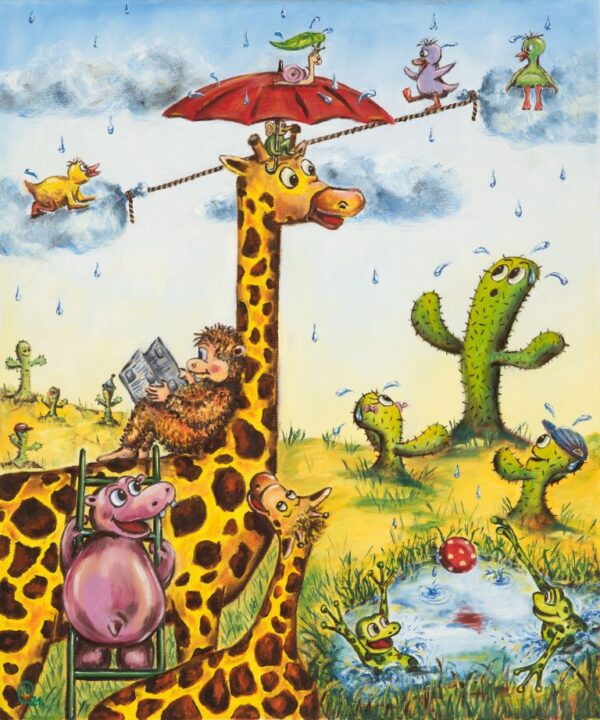 BALANCE|(Oil on canvas)